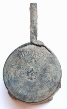 Antique Civil War Era Empty Cartridge With Mark
