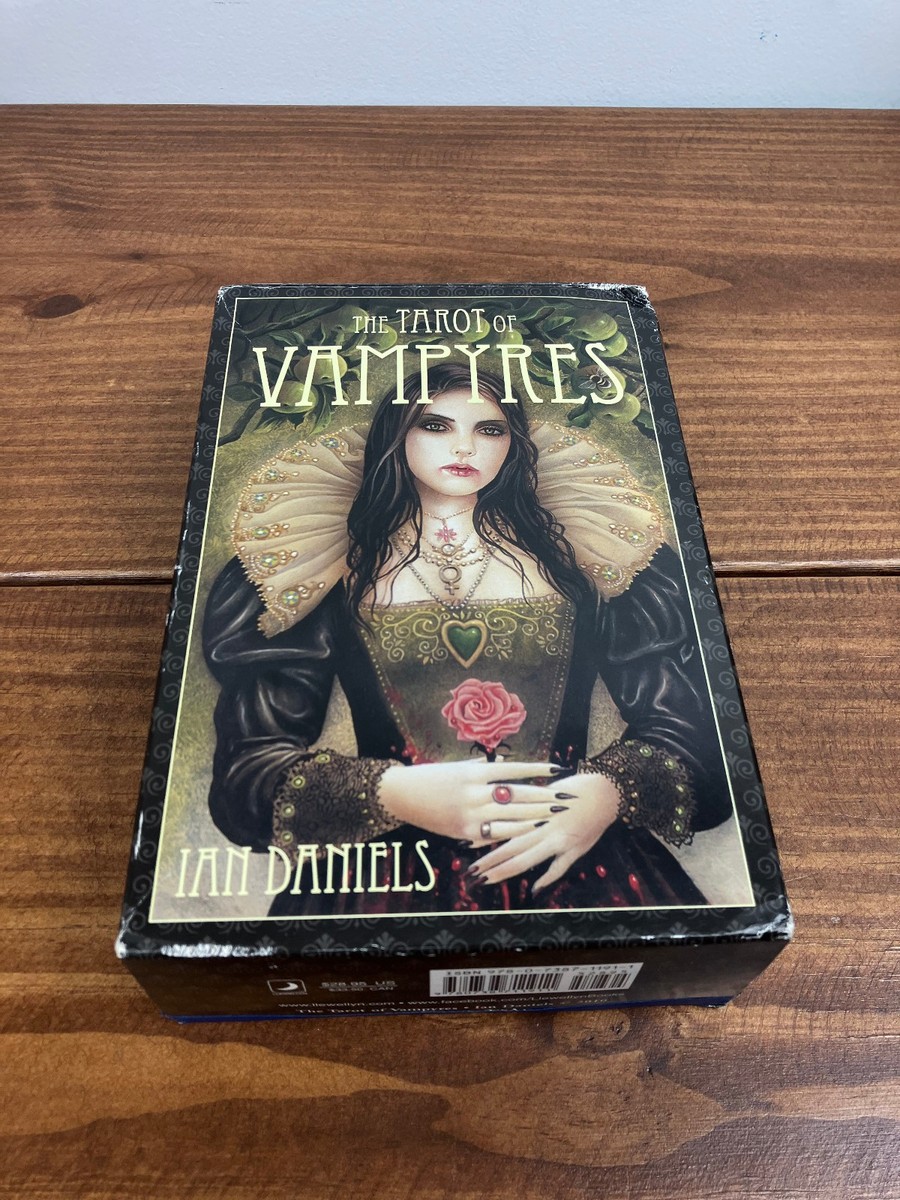 Tarot of Vampyres by Ian Daniels - Llewellyn Occult Deck & Book