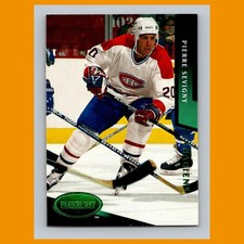 Pierre Sevigny #106 1993-94 Parkhurst Emerald Ice Montreal Canadiens Hockey Card