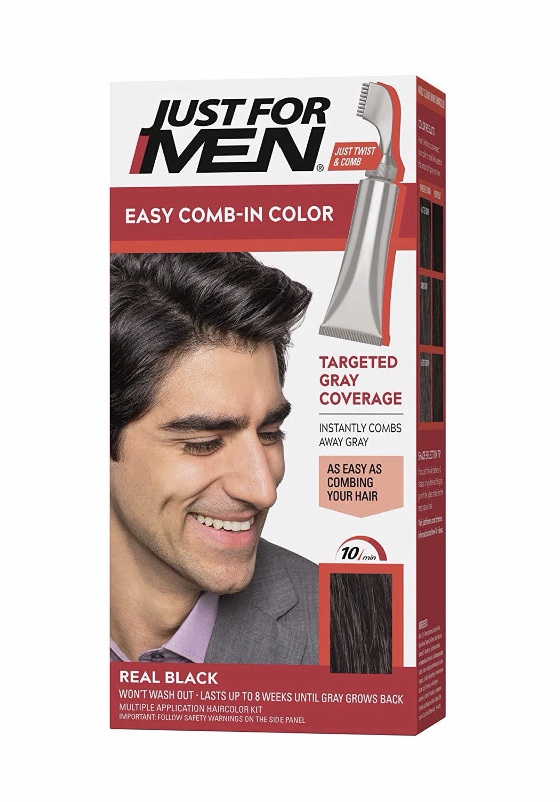 Just For Men Autostop A-55 Hair Dye - Real Black