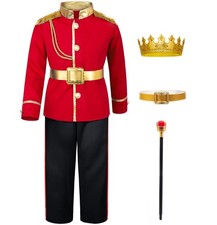Prince Charming Costume for Kids Boys Royal Prince King Outfit Party Cosplay ...