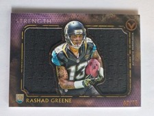 RASHAD GREENE 2015 VALOR STRENGTH JUMBO RELIC VJR-RG CAROLINA PANTHERS FSU 3/75