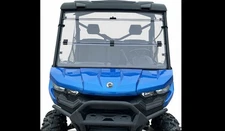 Can-Am Defender HD5 HD7 HD8 Full Front Folding Flip Down Windshield 2016-2026