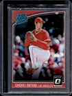 2018 Panini Donruss Optic Shohei Ohtani SP RC Rated #176 Angels Rookie