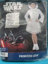 Jazwares Star Wars Princess Leia Halloween Costume Child Size Large 