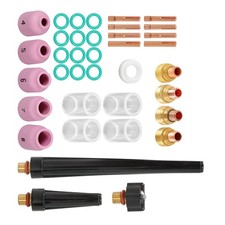 LABLT 37 Pack TIG Welding Torch Kit Gas Lens Kit Accessories for WP-9/20/25
