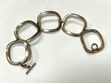 Vintage Georg Jensen 925 Solid Silver Link Bracelet 192B - 32.23g - 18 x 3cm