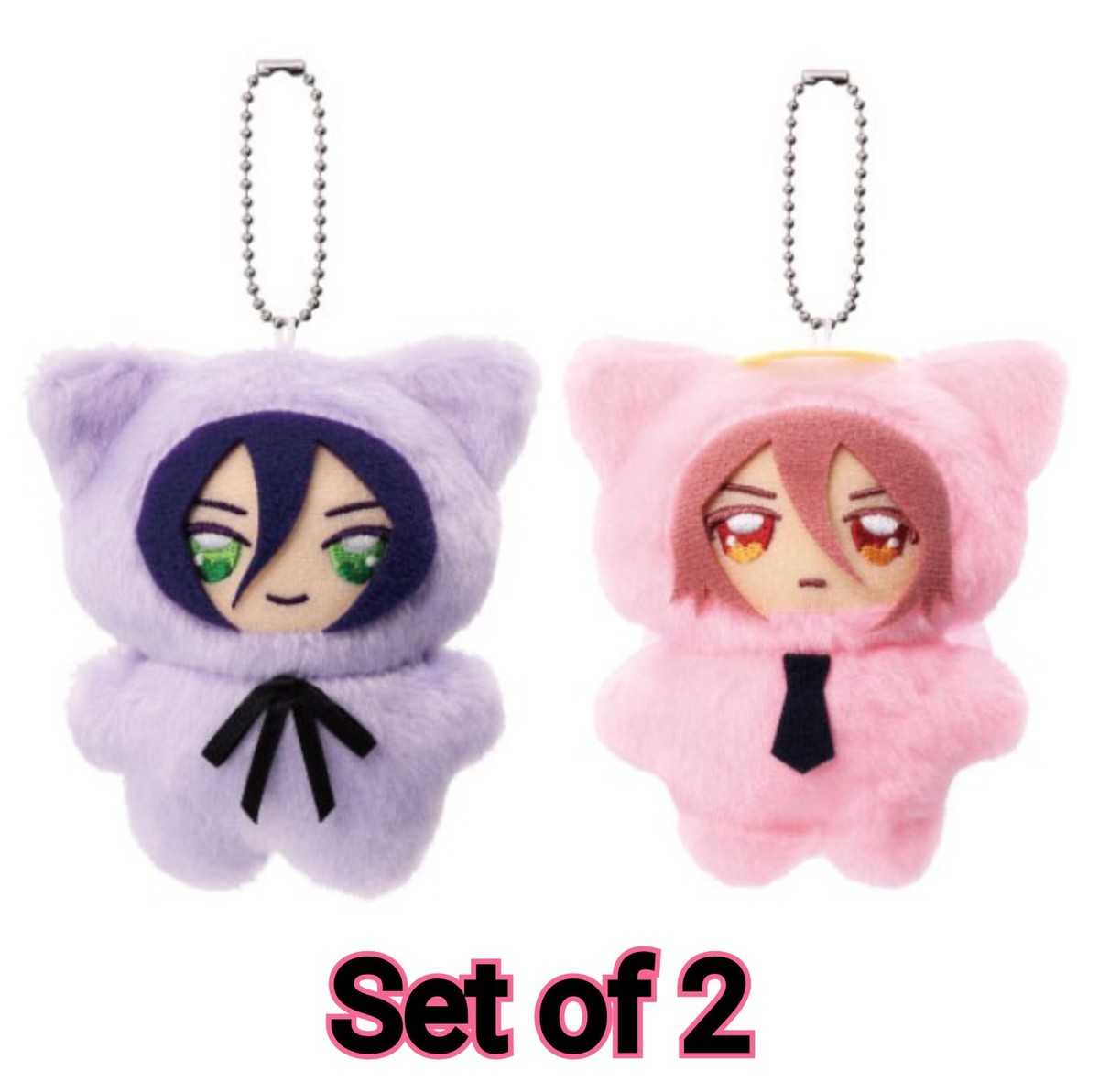 chimちむ Chainsaw Man Chimikemo Mascot Reze and the Angel Devil Set of 2 | eBay