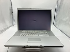 APPLE MACBOOK PRO A1212 C2D 17" NO HDD. NO ADAPTER. UNTESTED MATERIAL.  