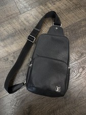 Louis Vuitton Avenue Sling Bag Taiga Leather ...