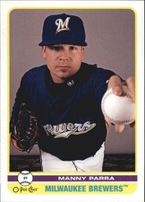 2009 O-Pee-Chee Baseball Card #321 Manny Parra