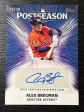 2025 Topps Series 2 - Postseason Performance Auto Alex Bregman #PPA-AB /30
