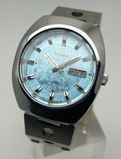 Beautiful Citizen Automatic Day/Date Rare Dial 21 Jewels Men's Watch Japan Made