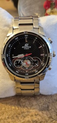Casio Edifice Herrenarmbanduhr EF-522D-7AVEF Edelstahl