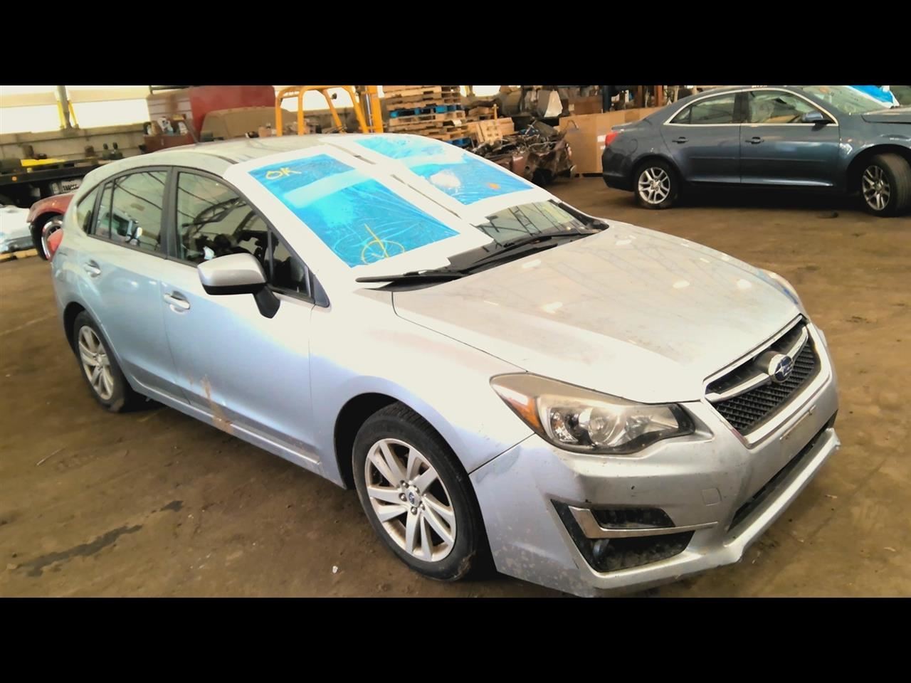 Passenger Headlight VIN A 6th Digit Halogen Fits 15-16 IMPREZA 6820119