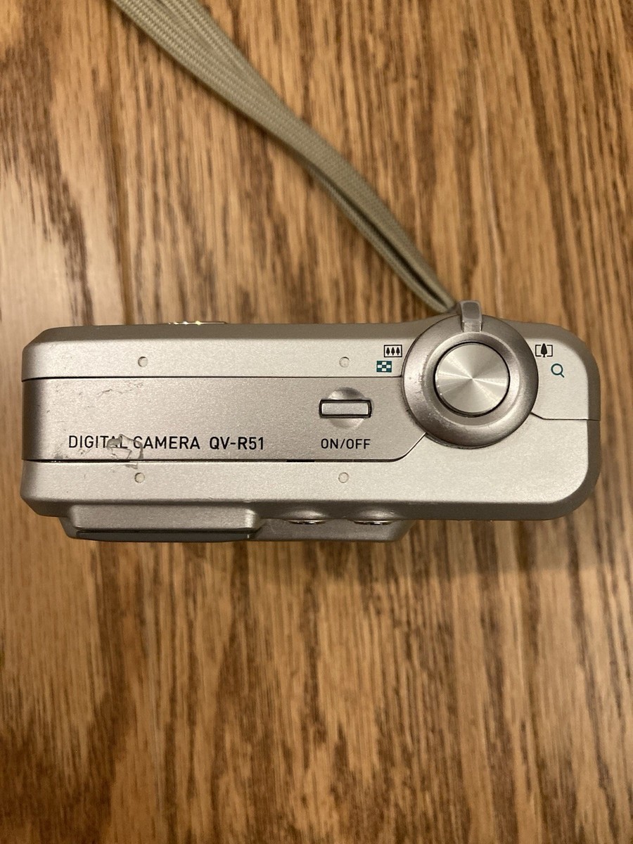 Casio QV-R51 5.0MP Digital CCD Camera As Is For Parts Not Working