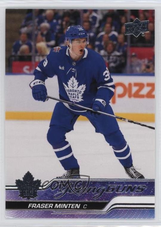 2023-24 Upper Deck Series 2 Young Guns Fraser Minten #482 Rookie RC
