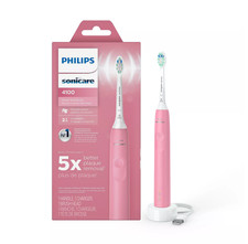 Rechargeable Electric Toothbrush with Pressure Sensor, Philips Sonicare 4100
