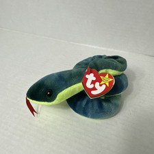 TY Beanie Baby HISSY the Snake