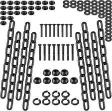 AR500 Shooting Targets Steel Target Hangers and Gong Black