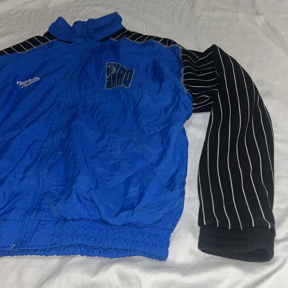 Vintage REEBOK Shaquille O’Neal Orlando Magic Windbreaker Jacket Men’s Medium - Image 3 of 4