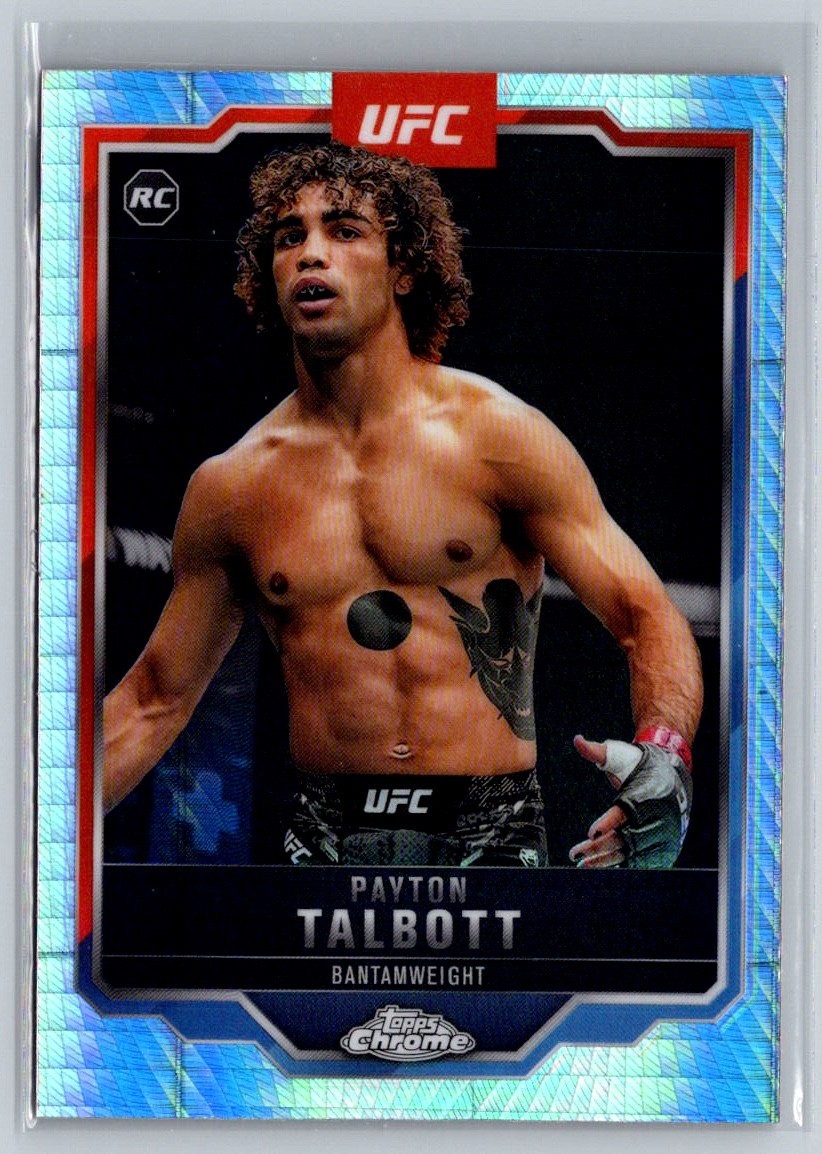 Payton Talbott RC 2025 Topps Chrome UFC Prism Refractors #141