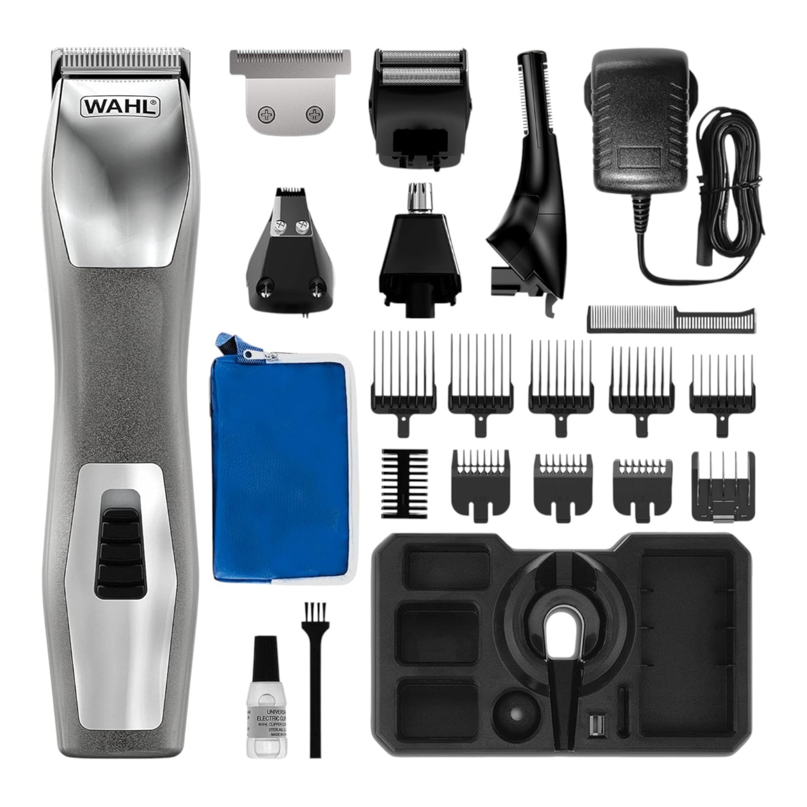 Wahl Chromium 11-in-1 Multigroomer 3025265 Eyebrow Body Grooming NEW