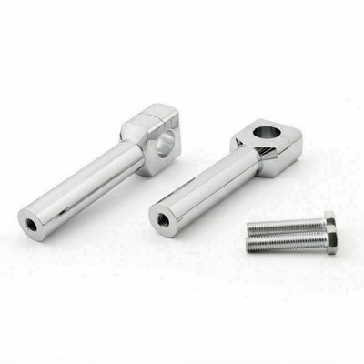 6'' Motorcycle Handlebar Handle Riser Set Fit For 1'' Bar Chrome