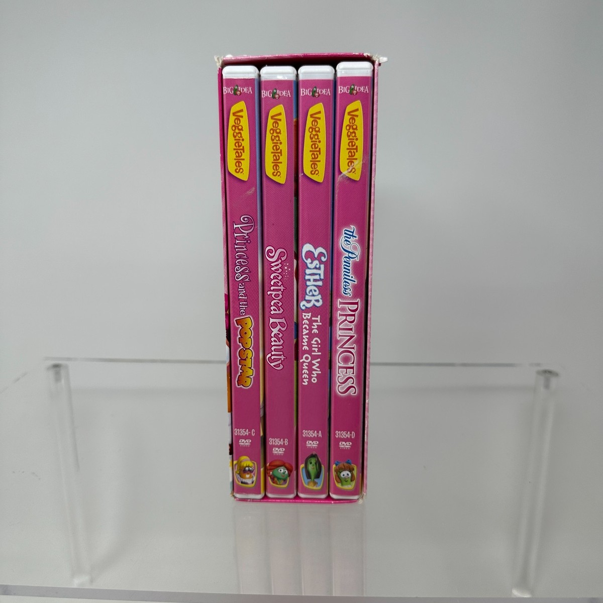 Veggietales Princess Story Collection DVD Set Esther Popstsar