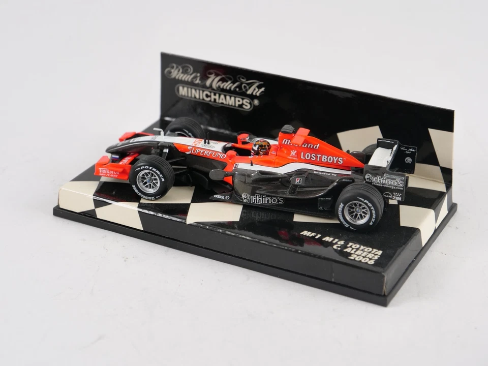 MINICHAMPS 1/43 M16 TOYOTA ALBERS 2006 - Immagine 3 di 4