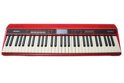 Roland GO KEYS GO-61K 61-Key Music Creation Keyboard Red Used from JAPAN
