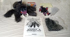 Sectaurs General Spidrax & Spiderflyer Boxed Complete Working + Bonus Items