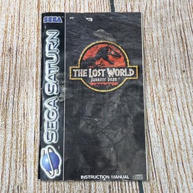 The Lost World Jurassic Park Sega Saturn Complete With Manual (PAL)