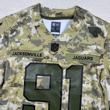 Jacksonville Jaguars Jersey Youth Small Camo NFL Football Yannick Ngakoue Nike