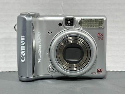 Canon PowerShot A540 6.0 MP 4x Optical Zoom Compact Digital Camera