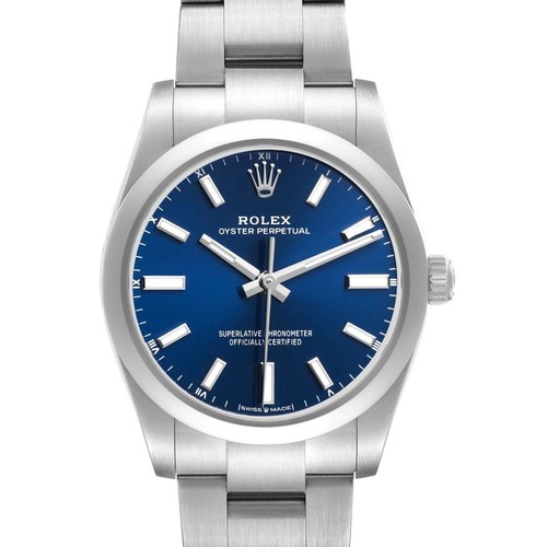 Rolex Oyster Perpetual 124200 36 mm Blue Dial