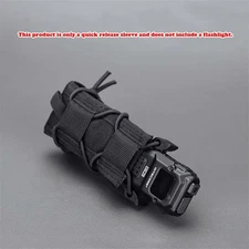 Nylon Holster for Nitecore EDC29, Tactical Molle Pouch with Belt Clip, Quick Rel