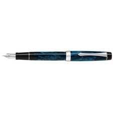 Penna stilografica Pilot Custom Heritage SE blu marmo pennino medio...