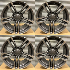 19 Wheels Rims For Bmw M Tesla S X 330 335 428 440 528 530 535 X1 Z4 Gunmetal