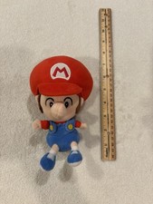 Genuine Baby Mario 6" Plush - Super Mario Bros All Star - Little Buddy 1247