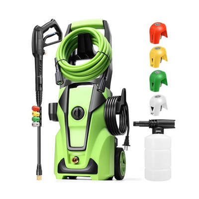 #ad Pressure Cleaner 5000PSI Max 4.0GPM with 33FT Flexible Extension Hose 4 Nozz... $132.26