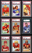 1952 Bowman Large Washington Redskins Team Set 5 - EX 6399643