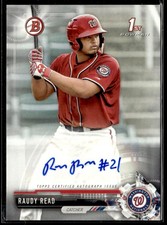 2017 Bowman Raudy Read Paper Prospect Autographs HSC
