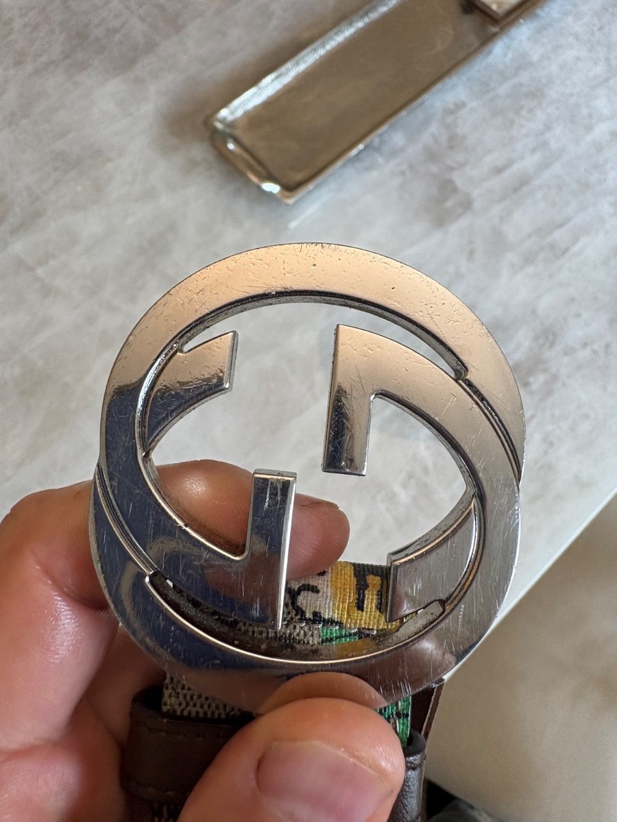 Gucci Belt logo and tiger design GG buckle | eBay