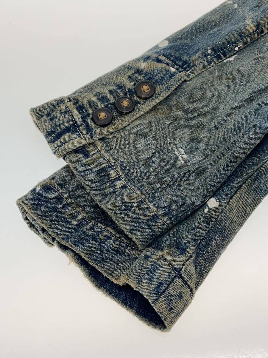 RRL Distressed processing paint tailored jacket X… - image 5