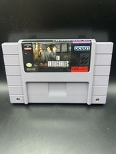 The Untouchables Super Nintendo SNES Game Cartridge Authentic