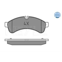 Meyle BremsbeläGe Bremsbelegsatz Hinten System Brembo FüR Iveco Daily IV