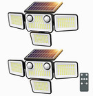 Szpower Solar 4-Head LED Motion Sensor Security Floodlight IP65 Remote — photo 1