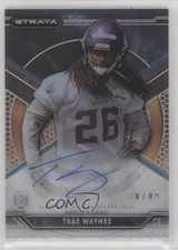 2015 Topps Strata Auto Blue 30/99 Trae Waynes #SA-TW Auto 2y0