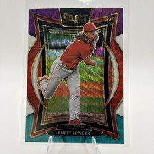 2025 Panini Select Tri-Color Prizm Rhett Lowder RC